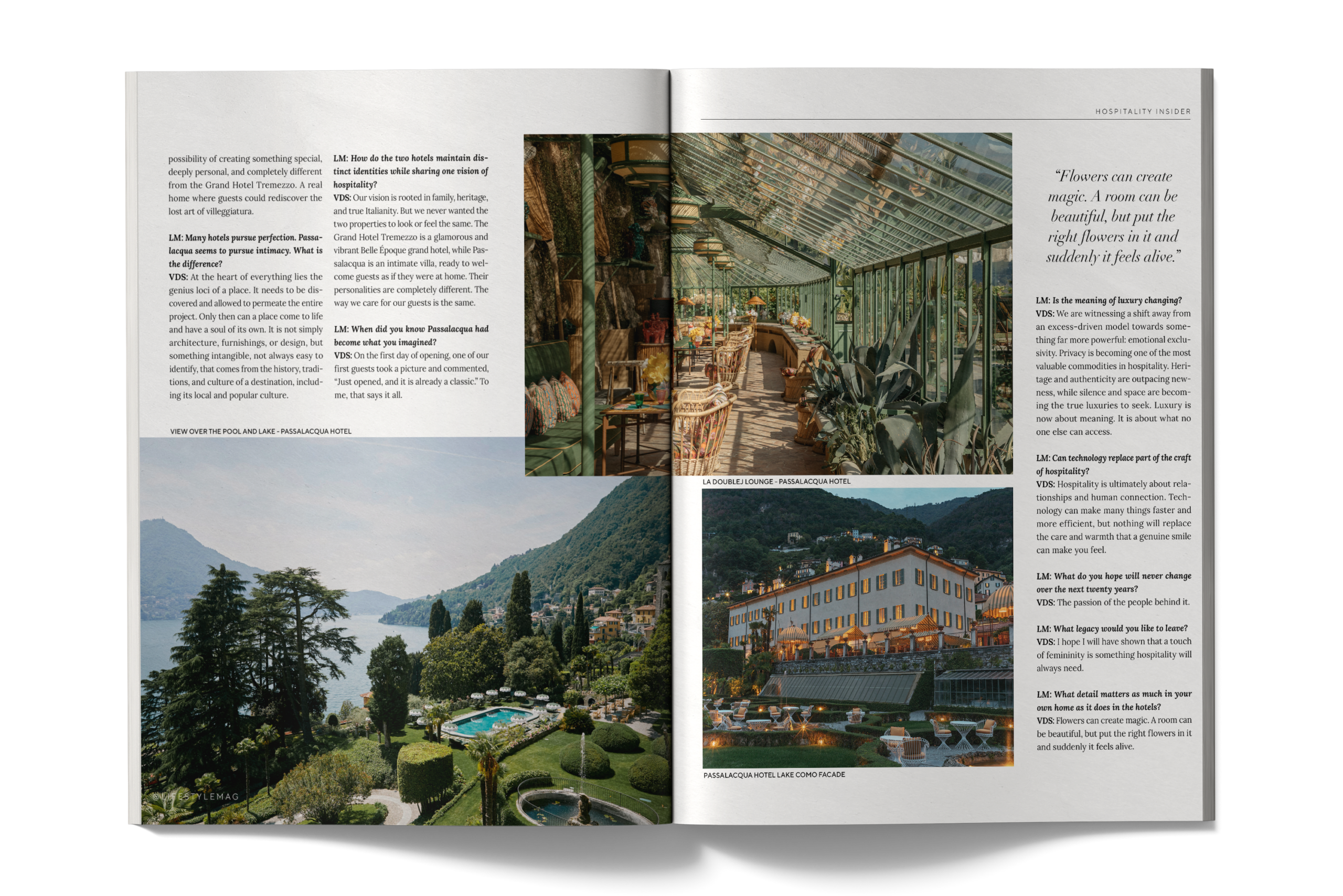 Página da Lifestyle Mag